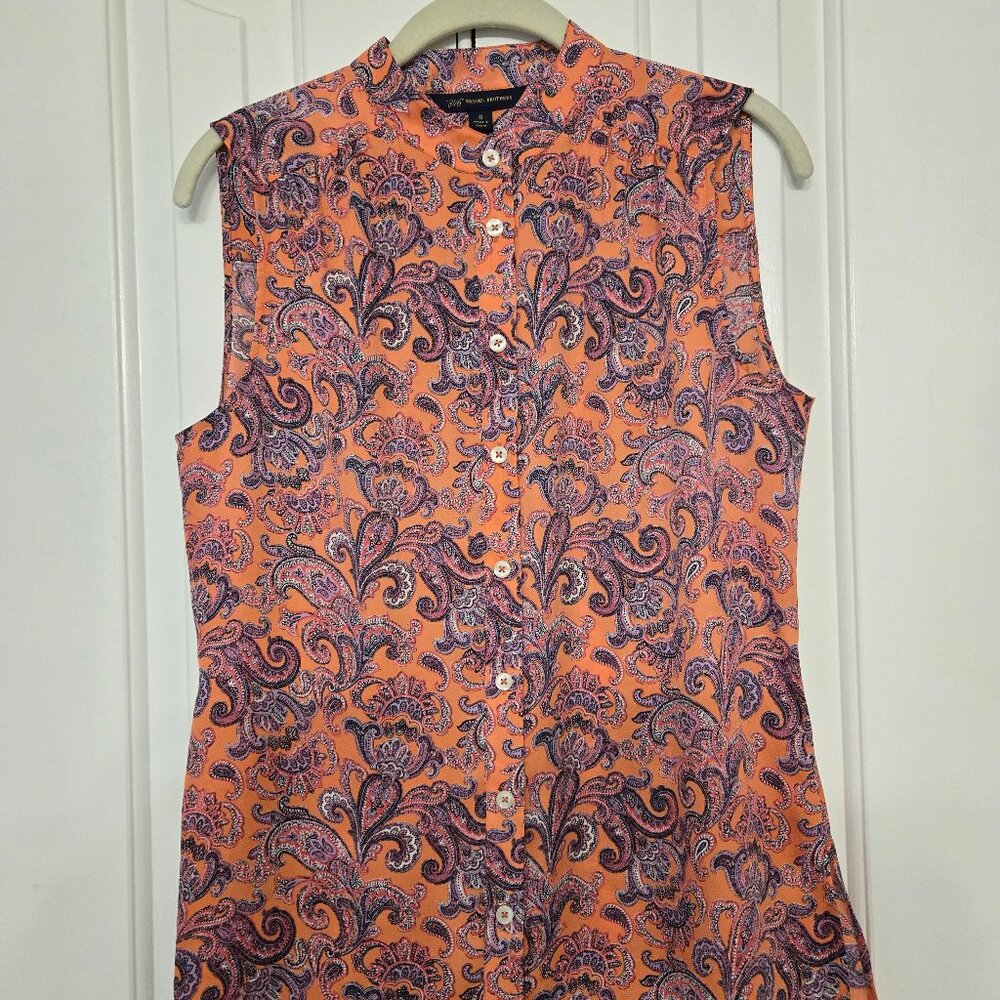 Brooks Brothers Sleeveless Top